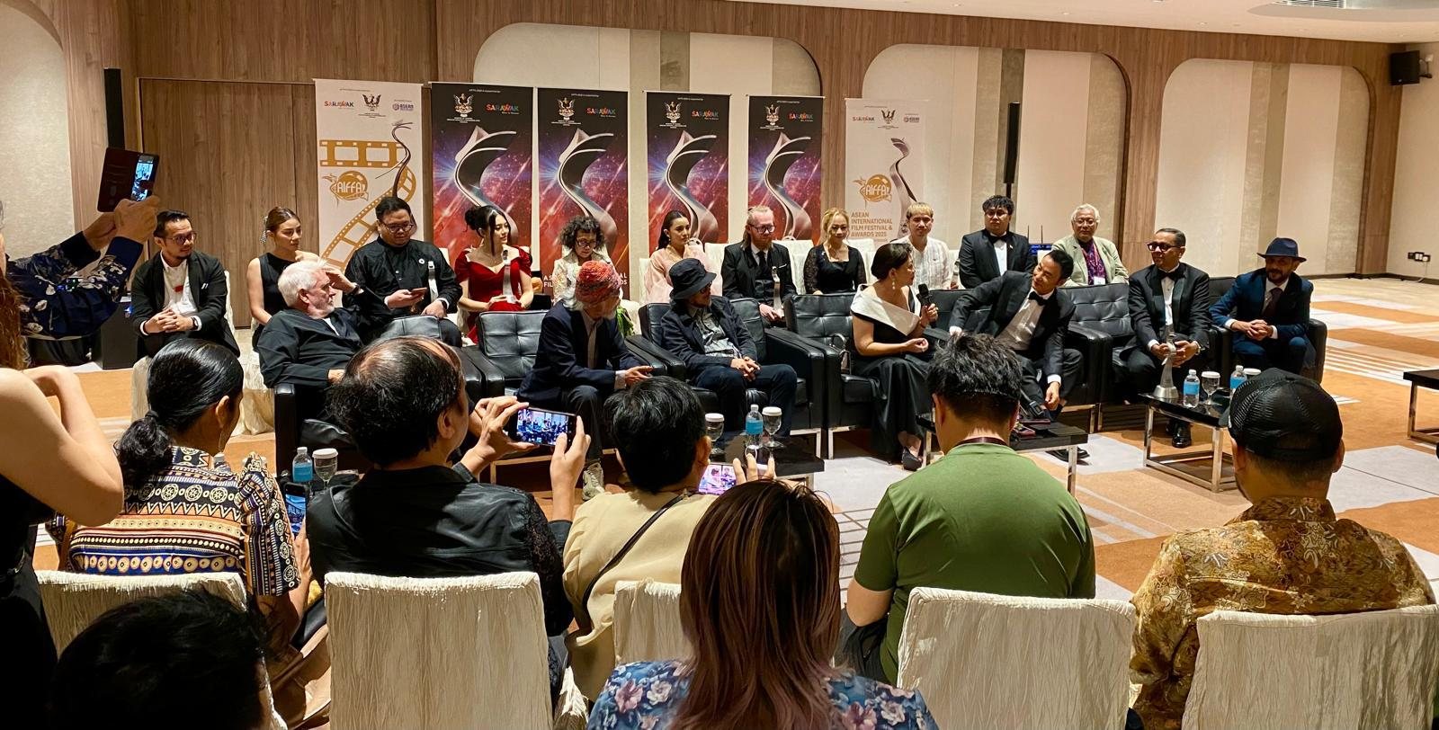 Mohanad Hayal on the AIFFA 2025 jury panel with fellow jurors